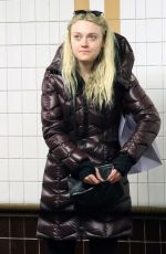 DAKOTA FANNING at Subway in New York 06/08/2016