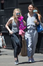 DAKOTA FANNING Leaves a Gym in New York 05/09/2016