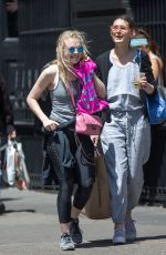 DAKOTA FANNING Leaves a Gym in New York 05/09/2016