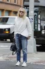 DAKOTA FANNING Out and About in New York 05/05/2016