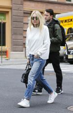 DAKOTA FANNING Out and About in New York 05/05/2016