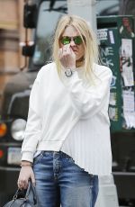 DAKOTA FANNING Out and About in New York 05/05/2016