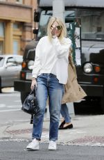 DAKOTA FANNING Out and About in New York 05/05/2016