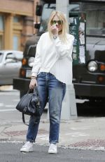 DAKOTA FANNING Out and About in New York 05/05/2016