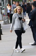 DAKOTA FANNING Out and About in New York 05/18/2016