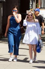 DAKOTA FANNING Out in New York 05/12/2016