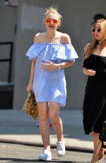 DAKOTA FANNING Out in New York 05/25/2016