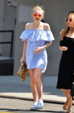 DAKOTA FANNING Out in New York 05/25/2016