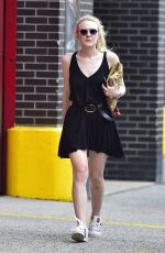 DAKOTA FANNING Out in New York 05/26/2016