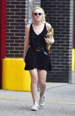 DAKOTA FANNING Out in New York 05/26/2016