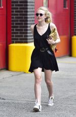 DAKOTA FANNING Out in New York 05/26/2016