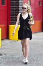 DAKOTA FANNING Out in New York 05/26/2016