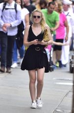 DAKOTA FANNING Out in New York 05/26/2016