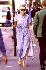 DAKOTA FANNING Out Shopping in New York 05/29/2016