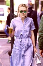 DAKOTA FANNING Out Shopping in New York 05/29/2016