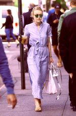DAKOTA FANNING Out Shopping in New York 05/29/2016