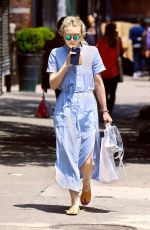 DAKOTA FANNING Out Shopping in New York 05/29/2016
