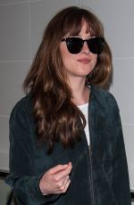 DAKOTA JOHNSON at Los Angeles International Airport 05/23/2016