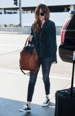 DAKOTA JOHNSON at Los Angeles International Airport 05/23/2016