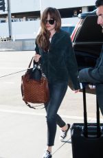 DAKOTA JOHNSON at Los Angeles International Airport 05/23/2016