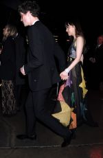 DAKOTA JOHNSON Leaves Met Gala After-party in New York 05/02/2016