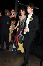 DAKOTA JOHNSON Leaves Met Gala After-party in New York 05/02/2016