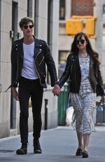 DAKOTA JOHNSON Out and About in New York 04/30/2016