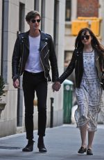 DAKOTA JOHNSON Out and About in New York 04/30/2016