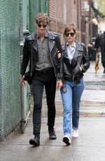 DAKOTA JOHNSON Out and About in New York 05/03/2016