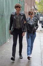 DAKOTA JOHNSON Out and About in New York 05/03/2016