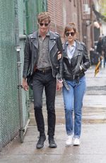 DAKOTA JOHNSON Out and About in New York 05/03/2016