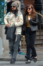 DAKOTA JOHNSON Out in New York 05/01/2016