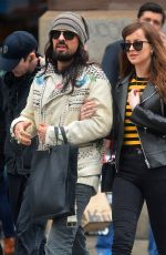 DAKOTA JOHNSON Out in New York 05/01/2016