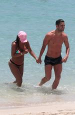 DANIELLA SEMAAN in Bikini at a Beach in Miami 05/22/2016