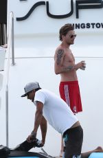 DANIELLE CAMPBELL in Bikini at a Yacht in Cabo San Lucas 05/14/2016