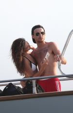 DANIELLE CAMPBELL in Bikini at a Yacht in Cabo San Lucas 05/14/2016