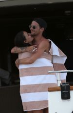 DANIELLE CAMPBELL in Bikini at a Yacht in Cabo San Lucas 05/14/2016
