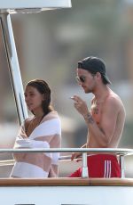 DANIELLE CAMPBELL in Bikini at a Yacht in Cabo San Lucas 05/14/2016