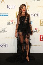 DANII MINOGUE at 58th Annual Logie Awards in Melbourne 05/08/2016