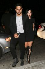 DEMI LOVATO and Wilmer Valderrama at Maestro