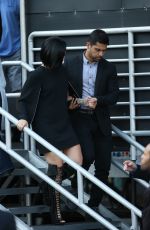 DEMI LOVATO and Wilmer Valderrama Leaves Jimmy Kimmel 05/24/2016