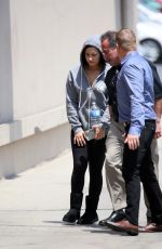 DEMI LOVATO Arrives at Jimmy Kimmel Live in Hollywood 05/24/2016
