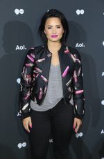 DEMI LOVATO at AOL Newfront 2016 in New York 05/03/2016