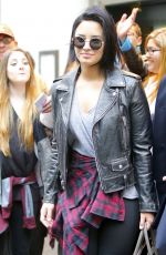 DEMI LOVATO Leaves Her Hotel in New York 05/03/2016