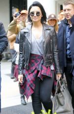 DEMI LOVATO Leaves Her Hotel in New York 05/03/2016