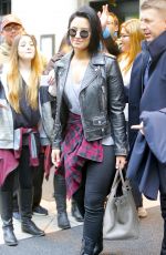DEMI LOVATO Leaves Her Hotel in New York 05/03/2016