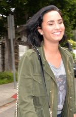 DEMI LOVATO Out and About in West Hollywood 05/18/2016
