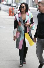 DEMI LOVATO Out in New York 05/02/2016