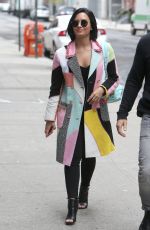 DEMI LOVATO Out in New York 05/02/2016