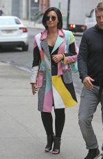DEMI LOVATO Out in New York 05/02/2016